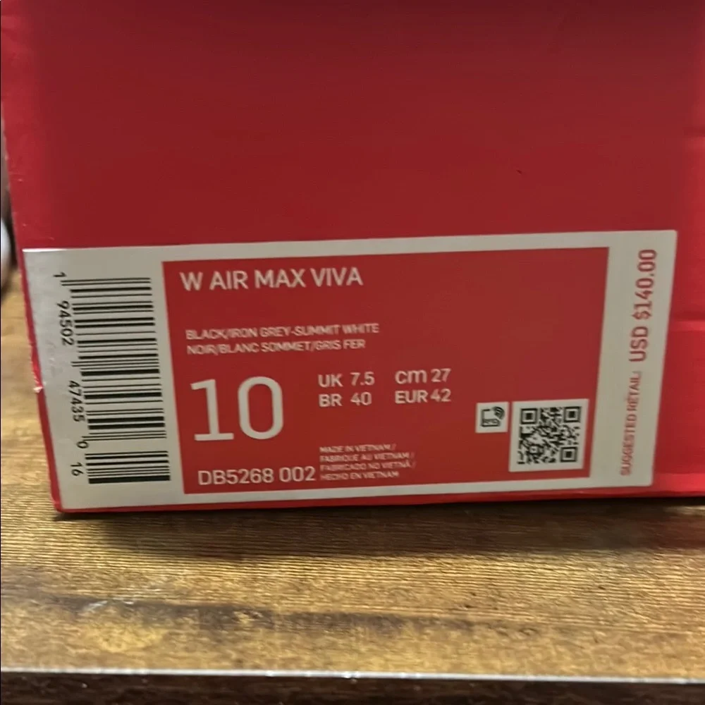 Nike AIR MAX VIVA (WOMEN 10 MEN 8.5) - Picture 4 of 6